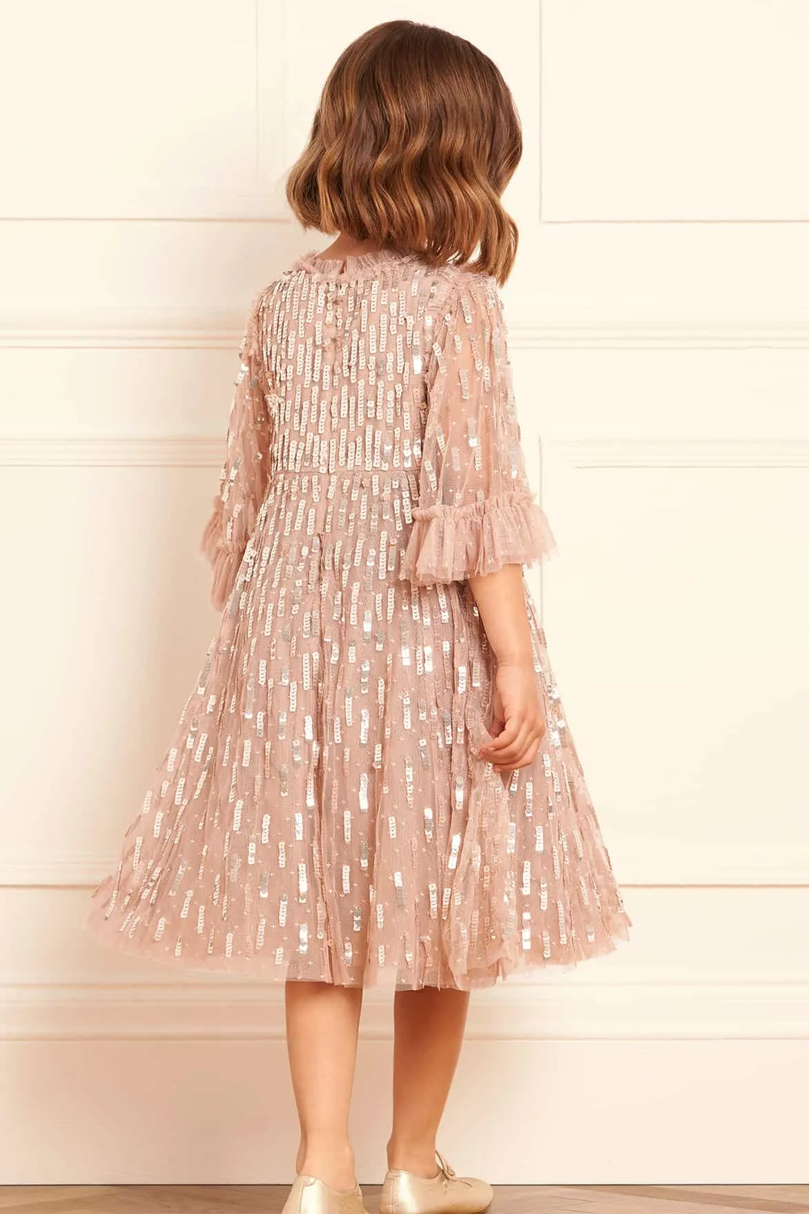 Sequin Dash Kids Dress