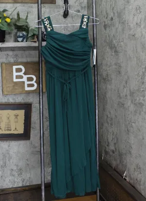 Sequin Hearts Kids Big Girls Embellished Maxi Dress 166ecda47a5852 Green 16