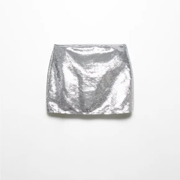 Sequin miniskirt