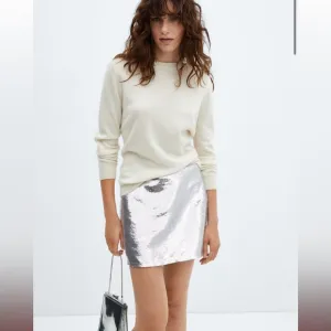 Sequin miniskirt