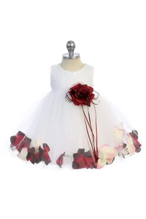 Sequin Top Petal Dress Baby