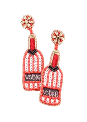 Sequin Vodka Earrings