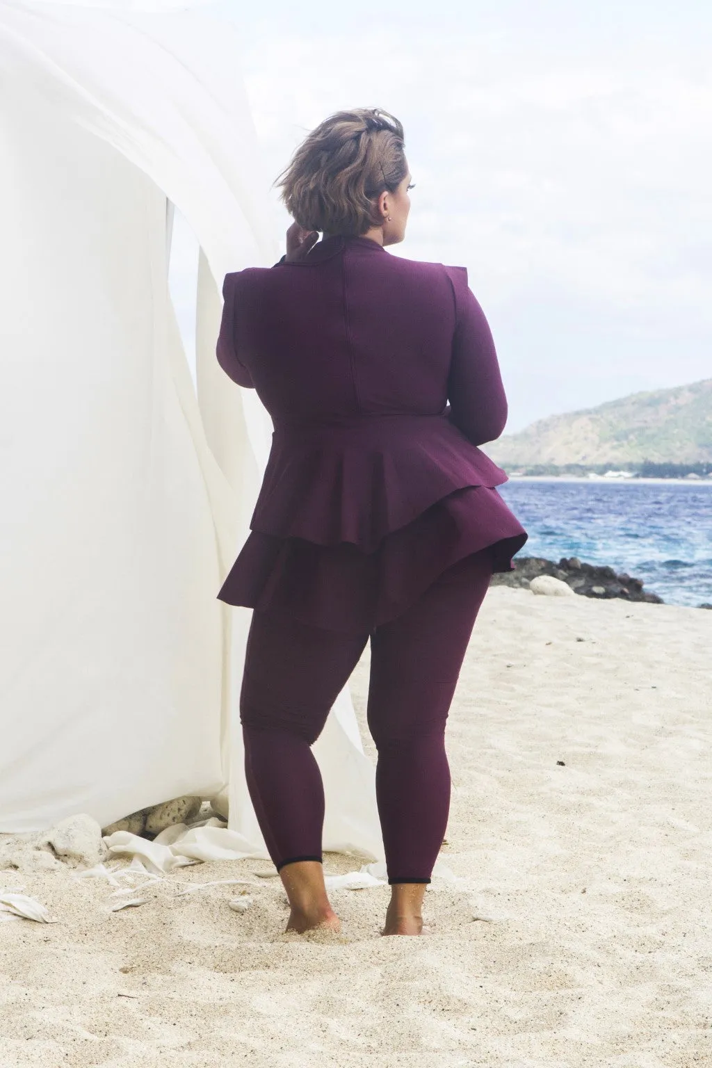 Serena Swim Set - Burgundy