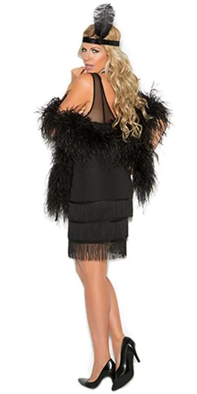 Sexy Plus Size Zelda 1920s Flapper Costume