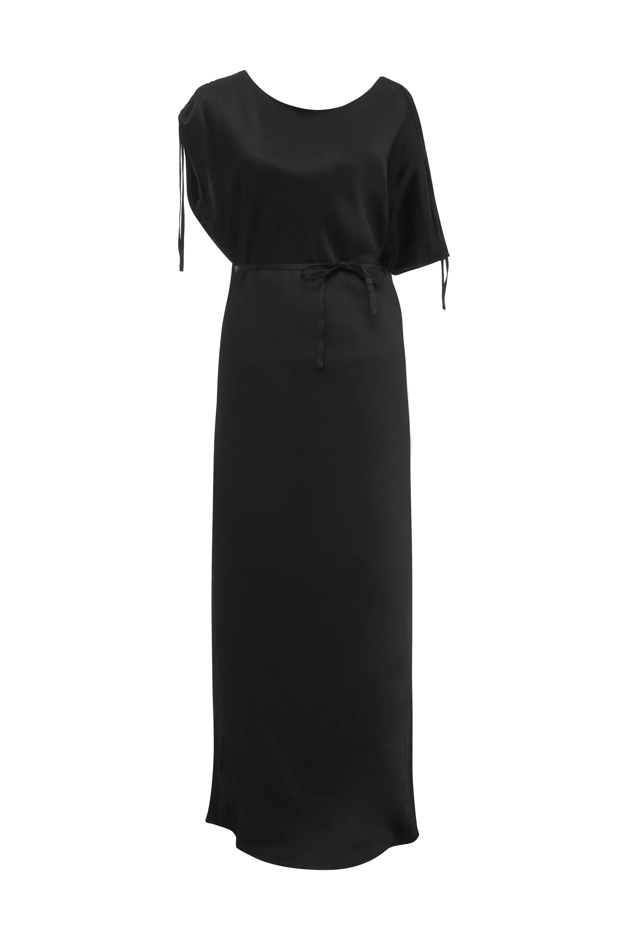 Silvia Ruched Bias Dress