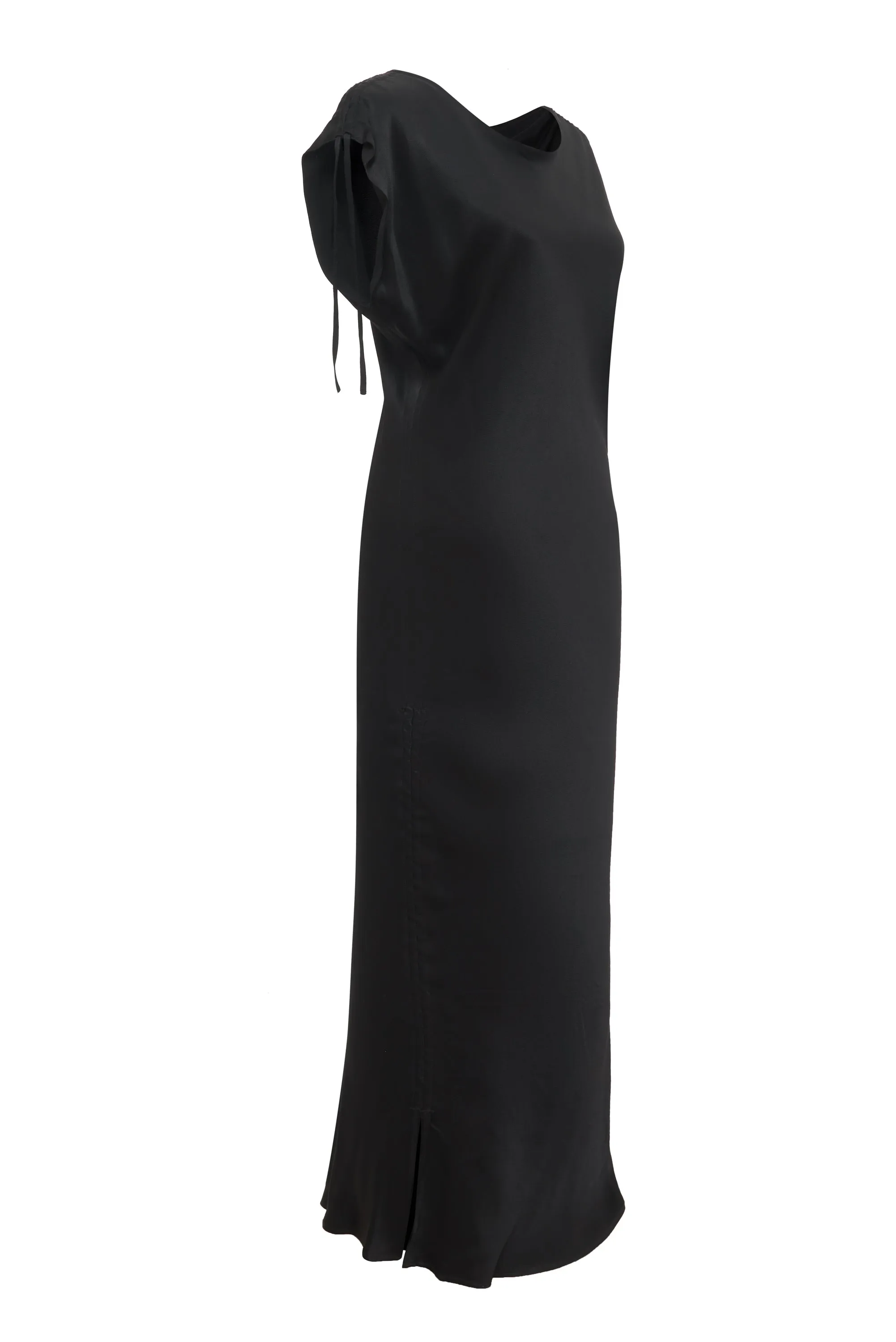 Silvia Ruched Bias Dress