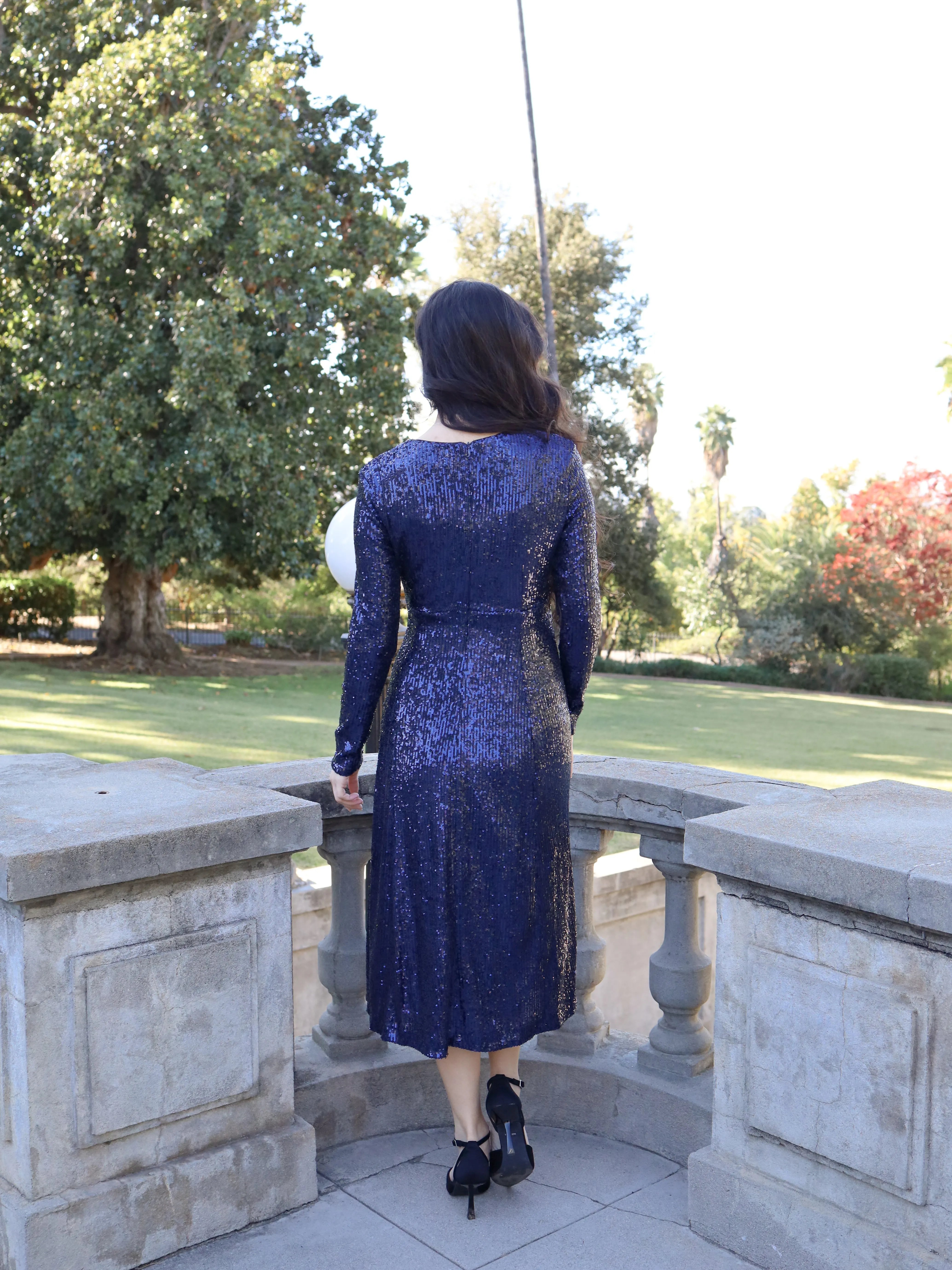 Starlet Dress - Navy