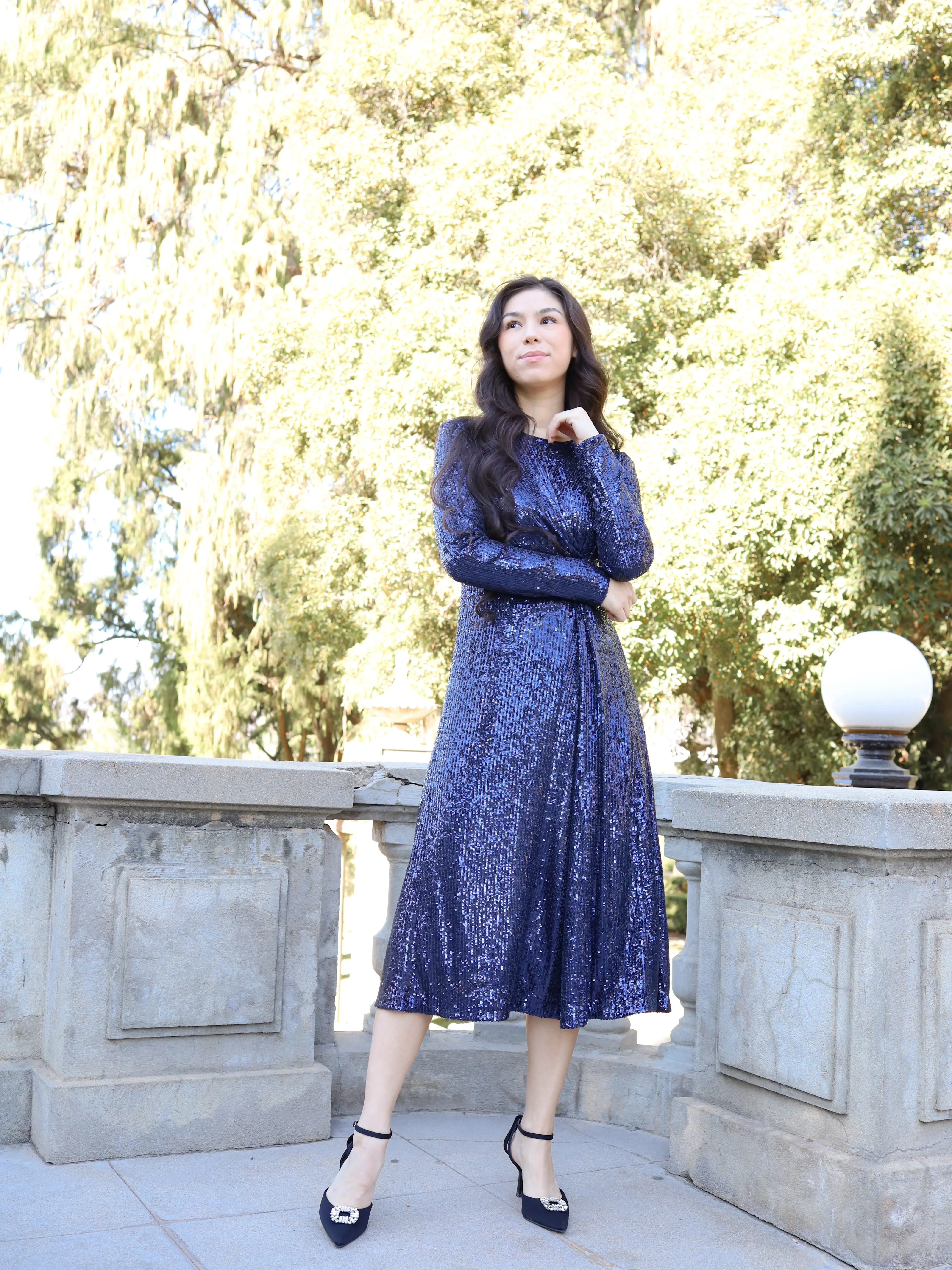 Starlet Dress - Navy