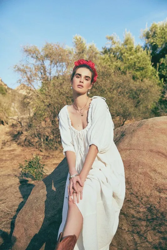 Sweetest Thing Dress White