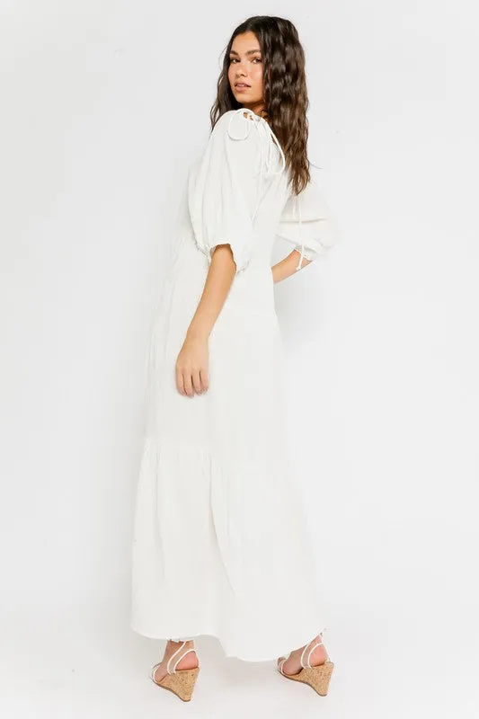 Sweetest Thing Dress White