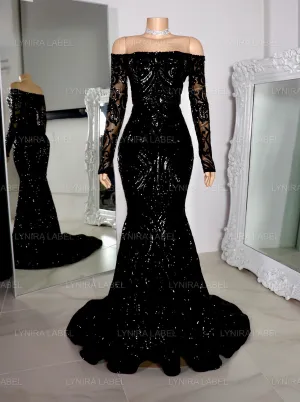 The Malina Sequin Gown