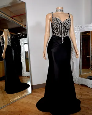 The Mina Rhinestone Gown