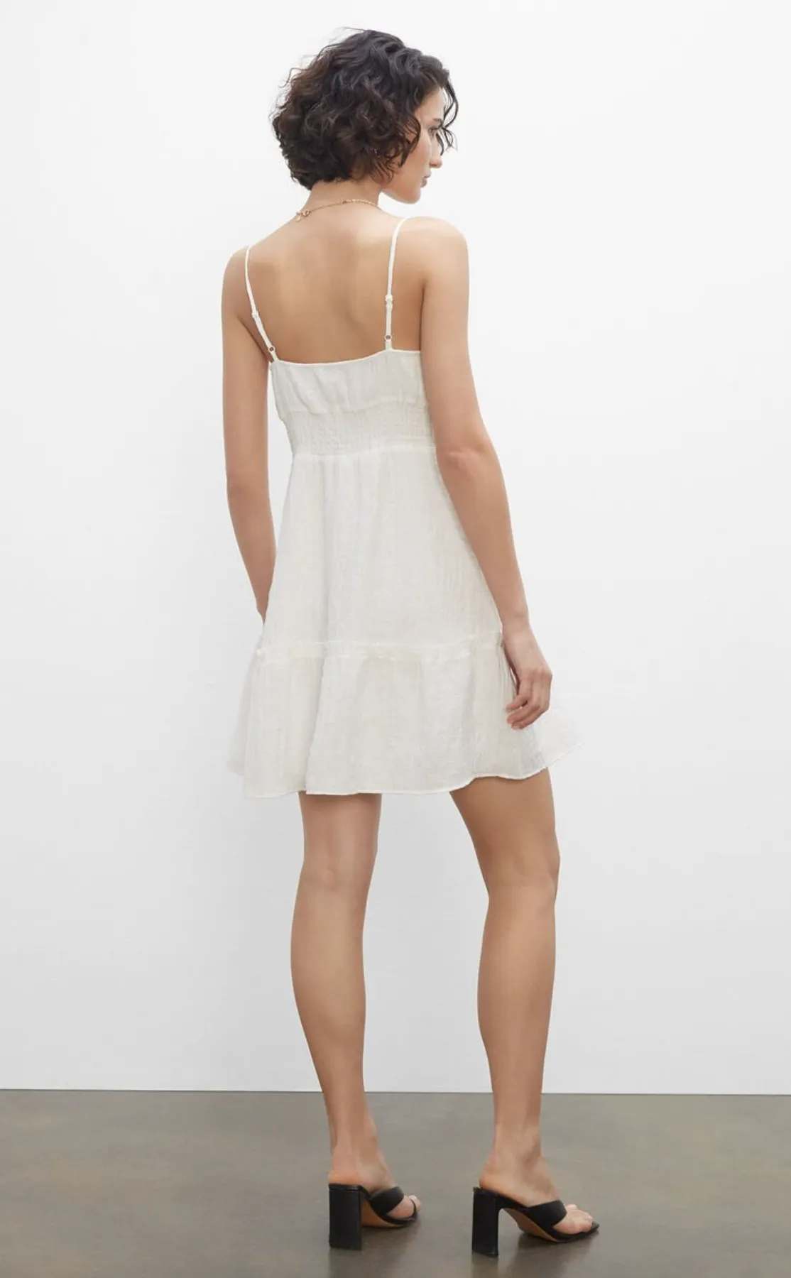 Tiered Mini Dress