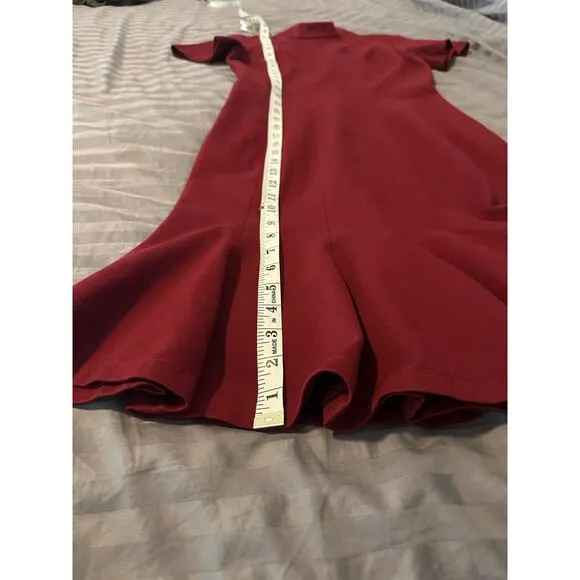 Tome Burgundy Multi-Stripe Dress 2