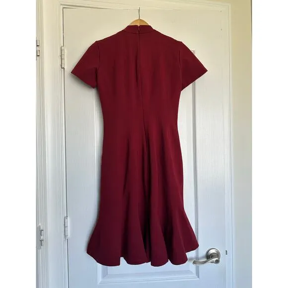 Tome Burgundy Multi-Stripe Dress 2