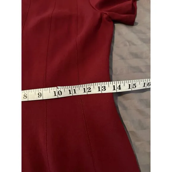 Tome Burgundy Multi-Stripe Dress 2