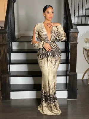 Trophy Wife Maxi Gown