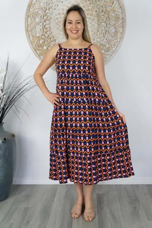Twiggy Dress "Waves"