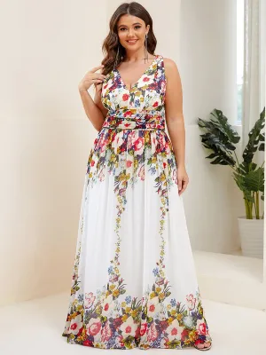 Veda floral chiffon wedding dress in ivory s16 Express NZ wide