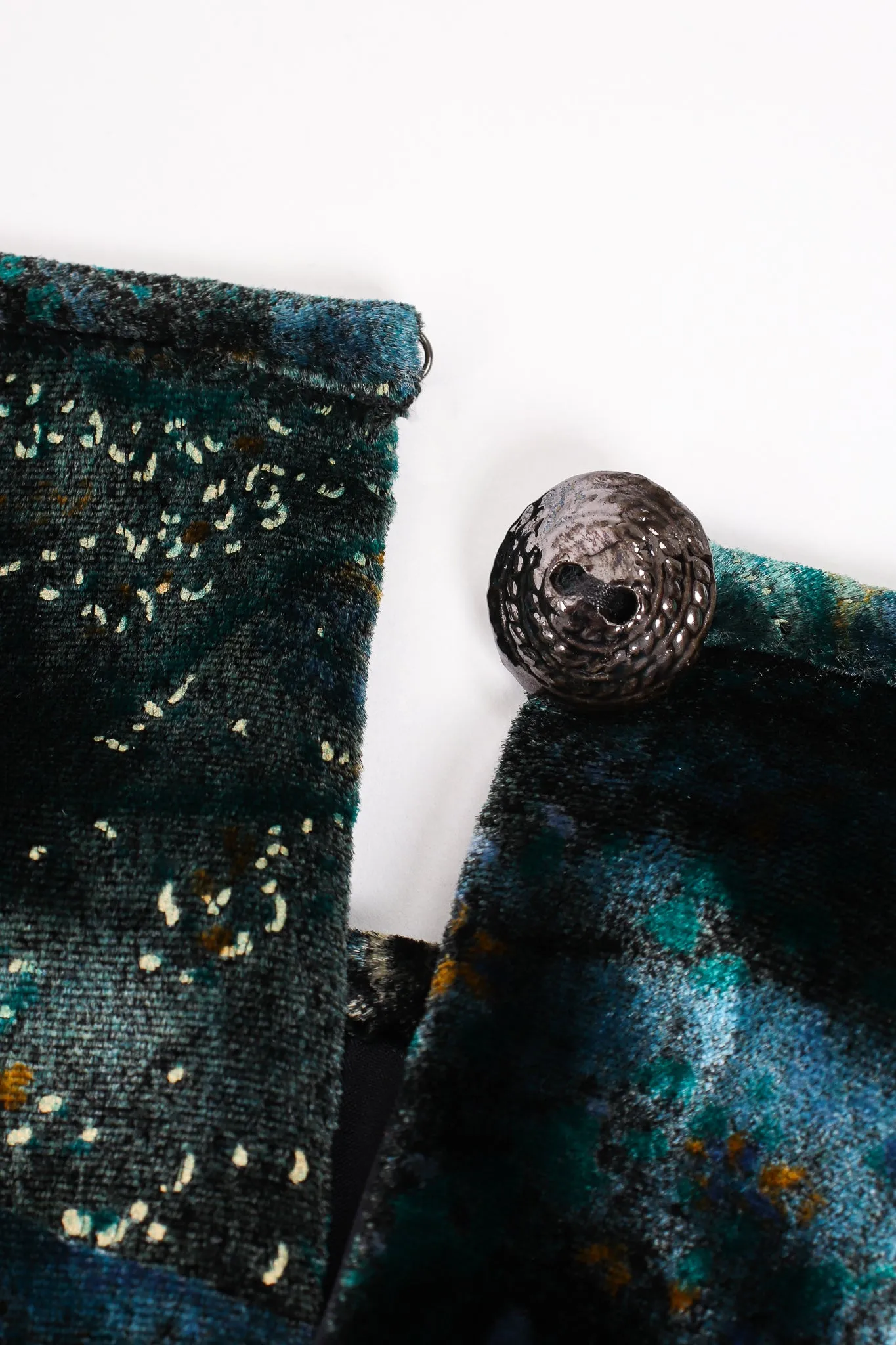 Velvet Cosmic Paisley Gown II