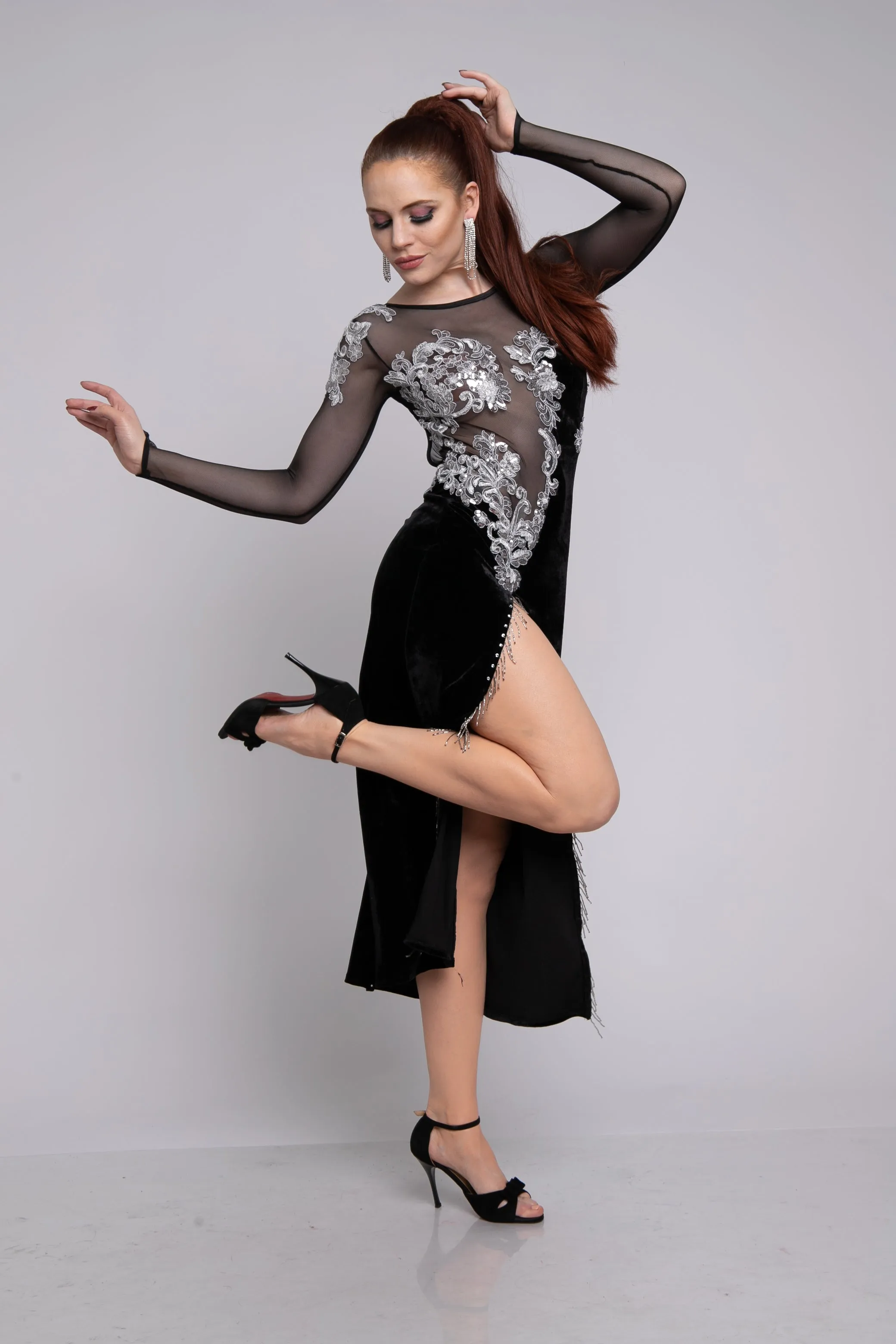 Vestido Tango Escenario SH1127 Bis