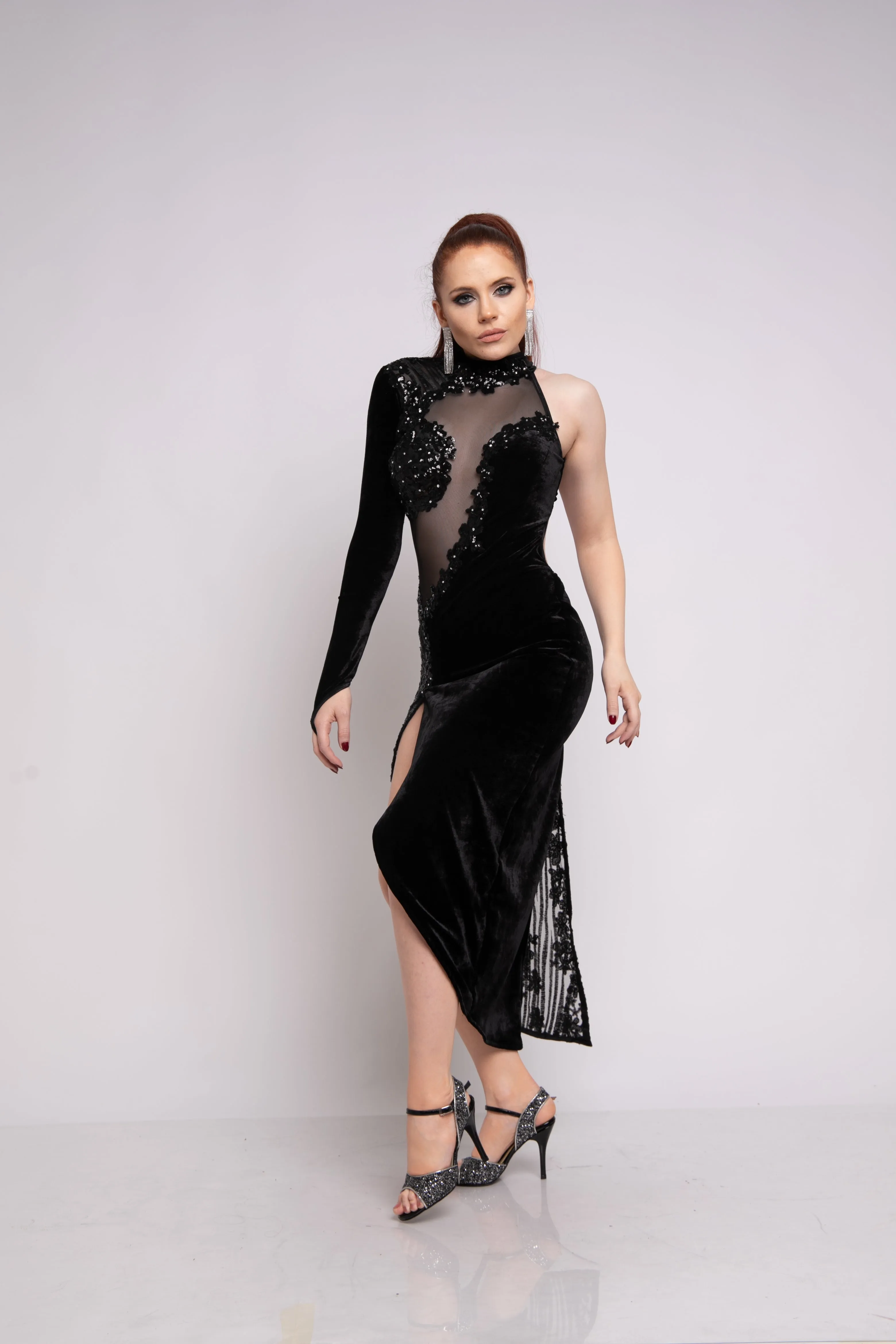 Vestido Tango Escenario SH1189