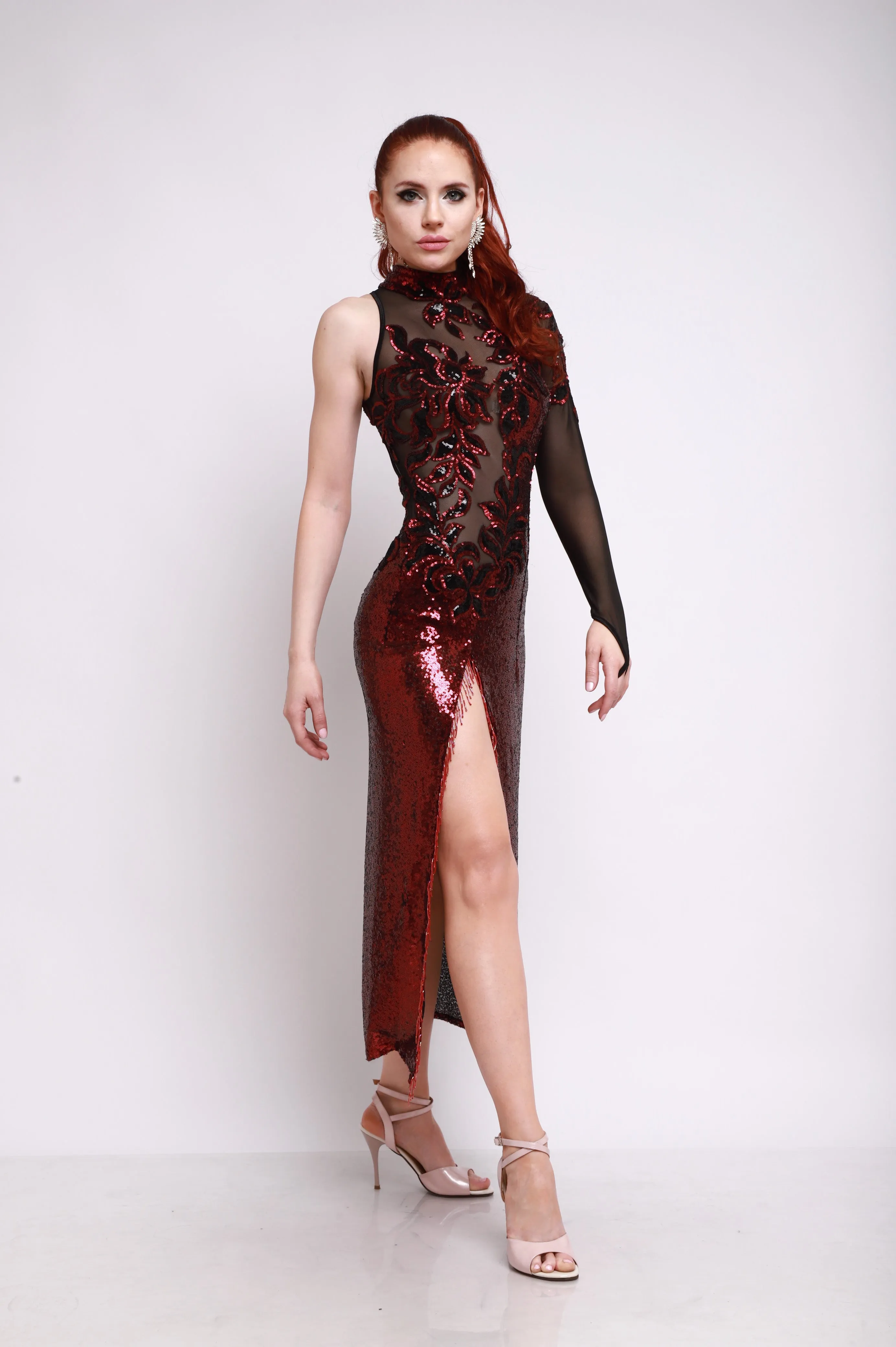 Vestido Tango Escenario SH1198