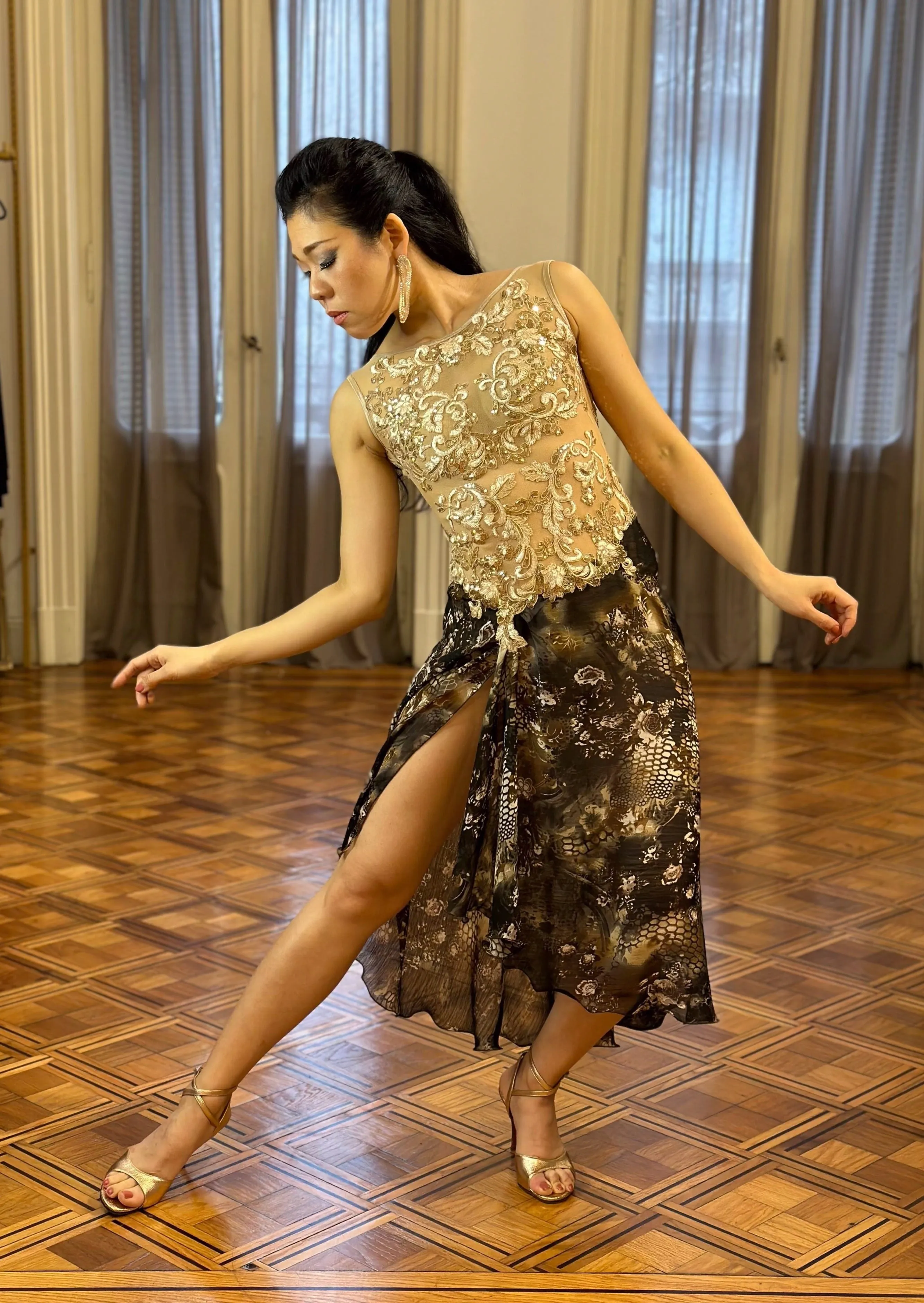 Vestido Tango Escenario SH1201 Bis
