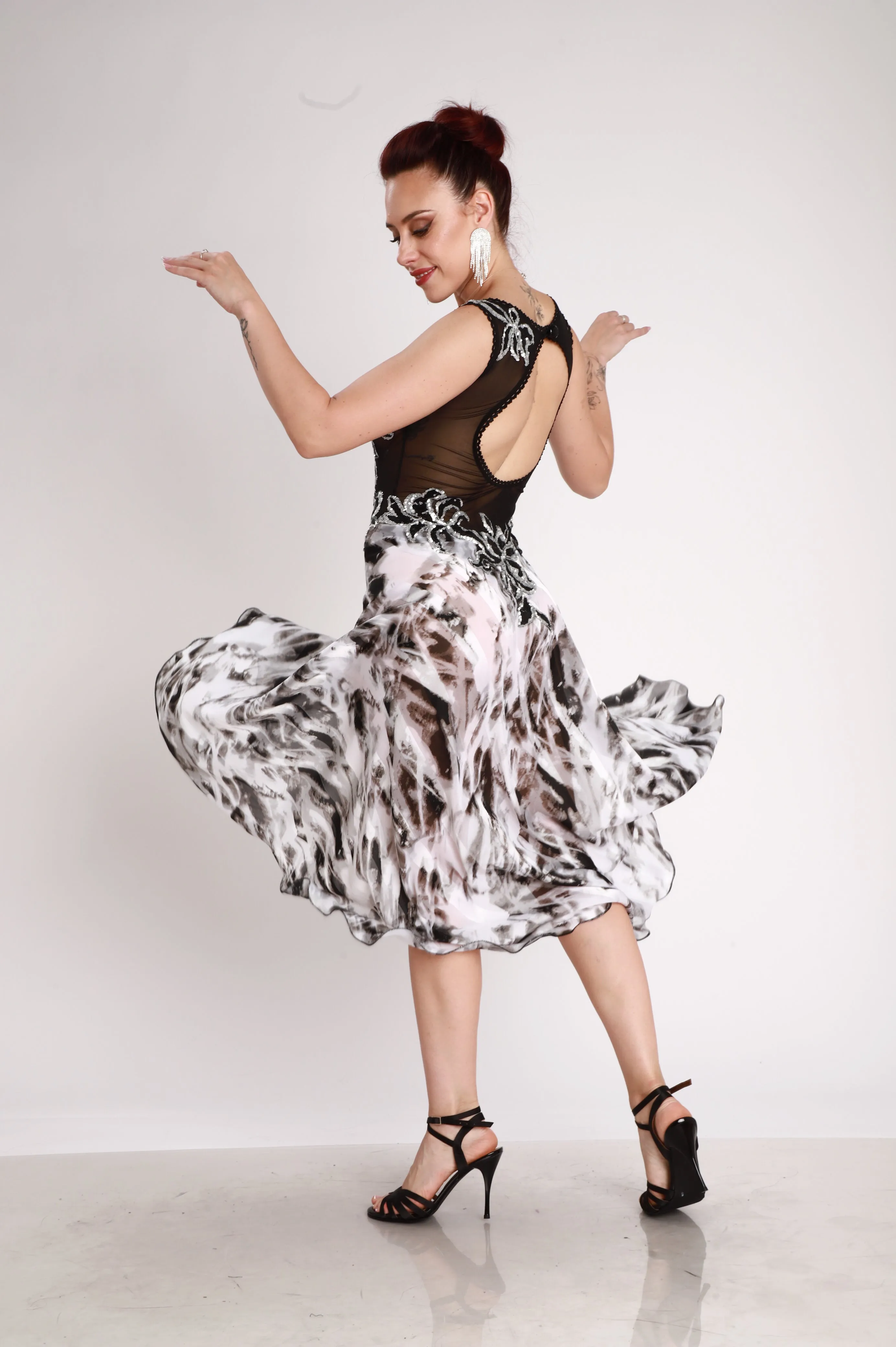 Vestido Tango Escenario SH1201