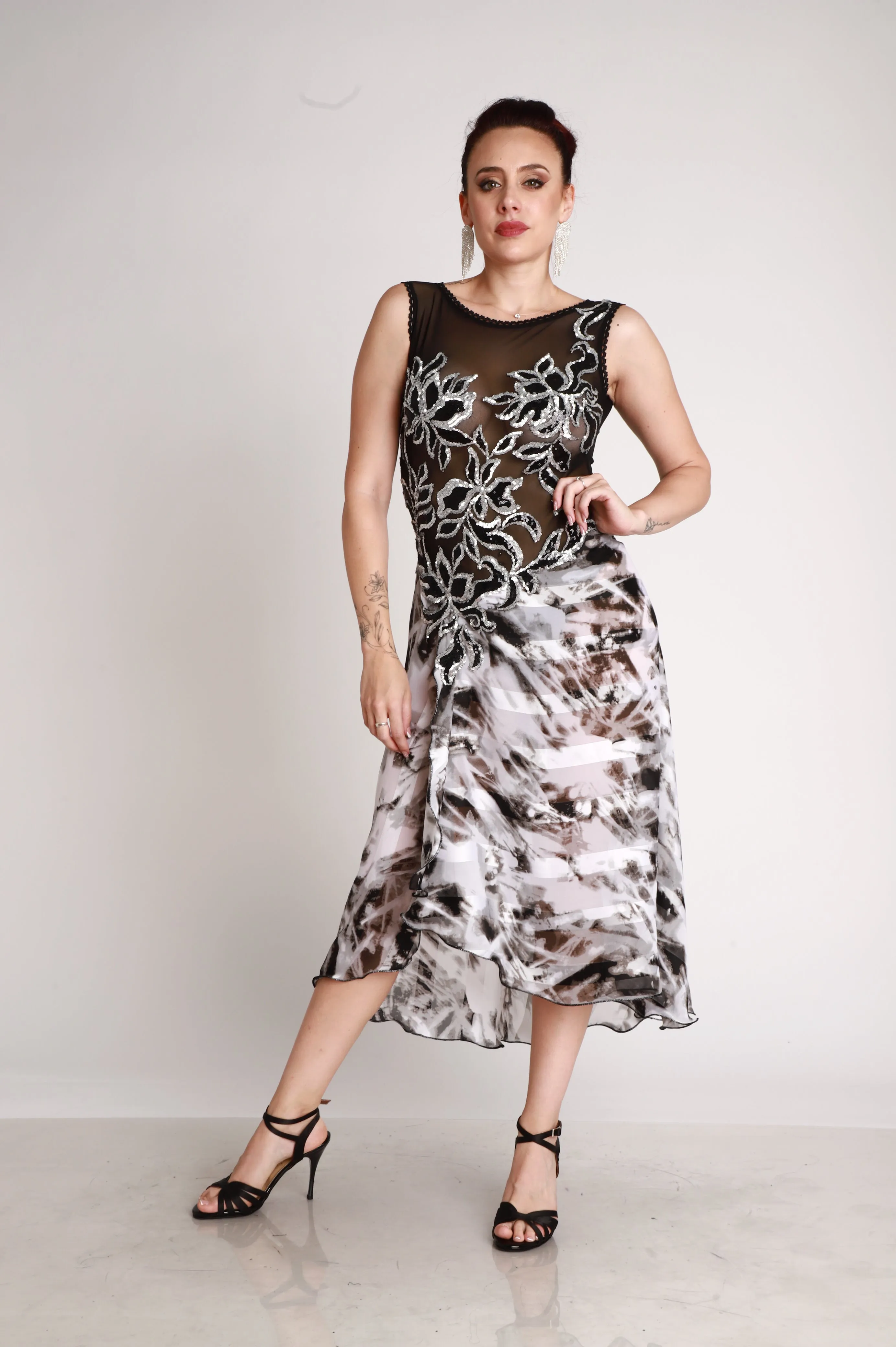 Vestido Tango Escenario SH1201