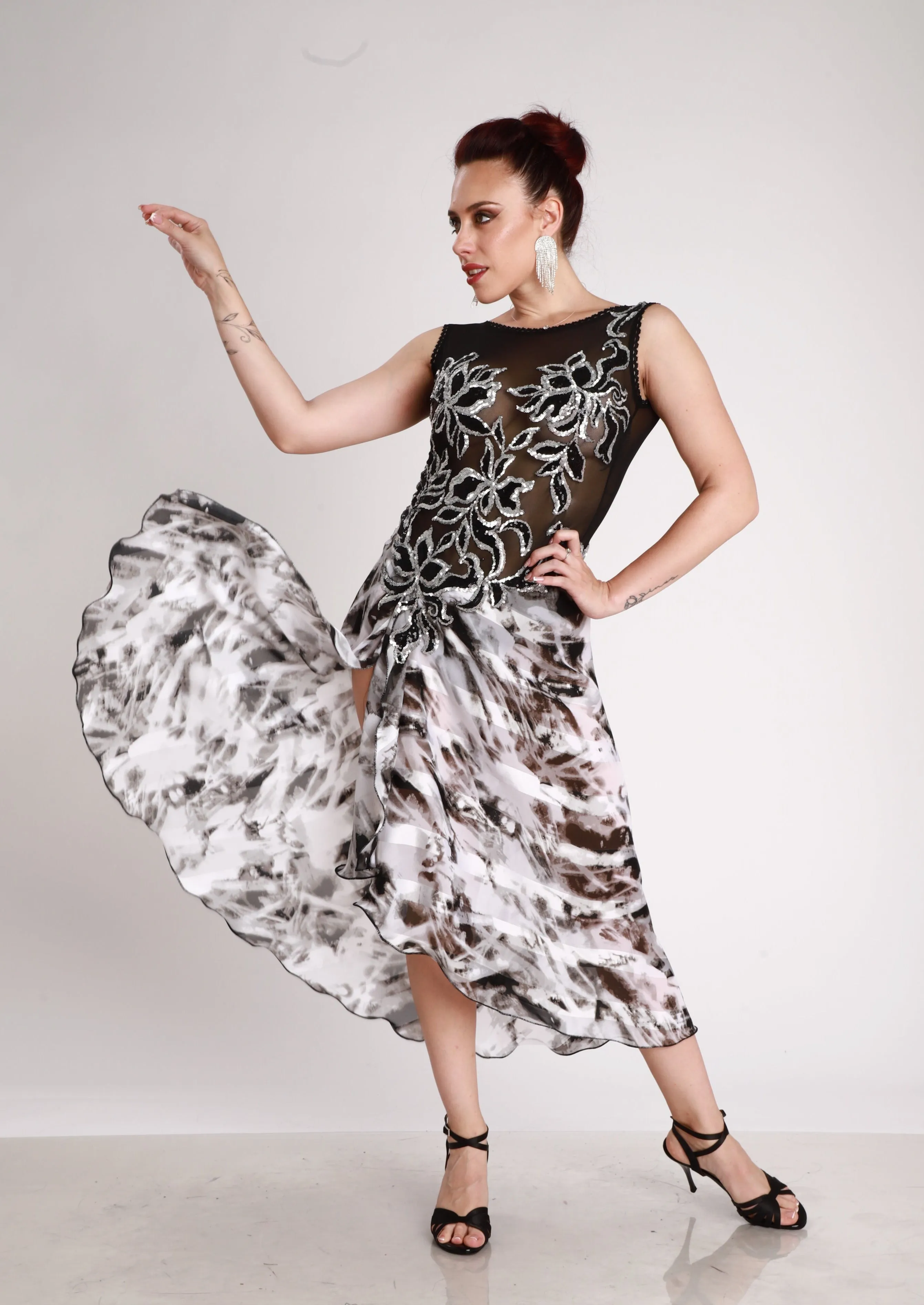 Vestido Tango Escenario SH1201