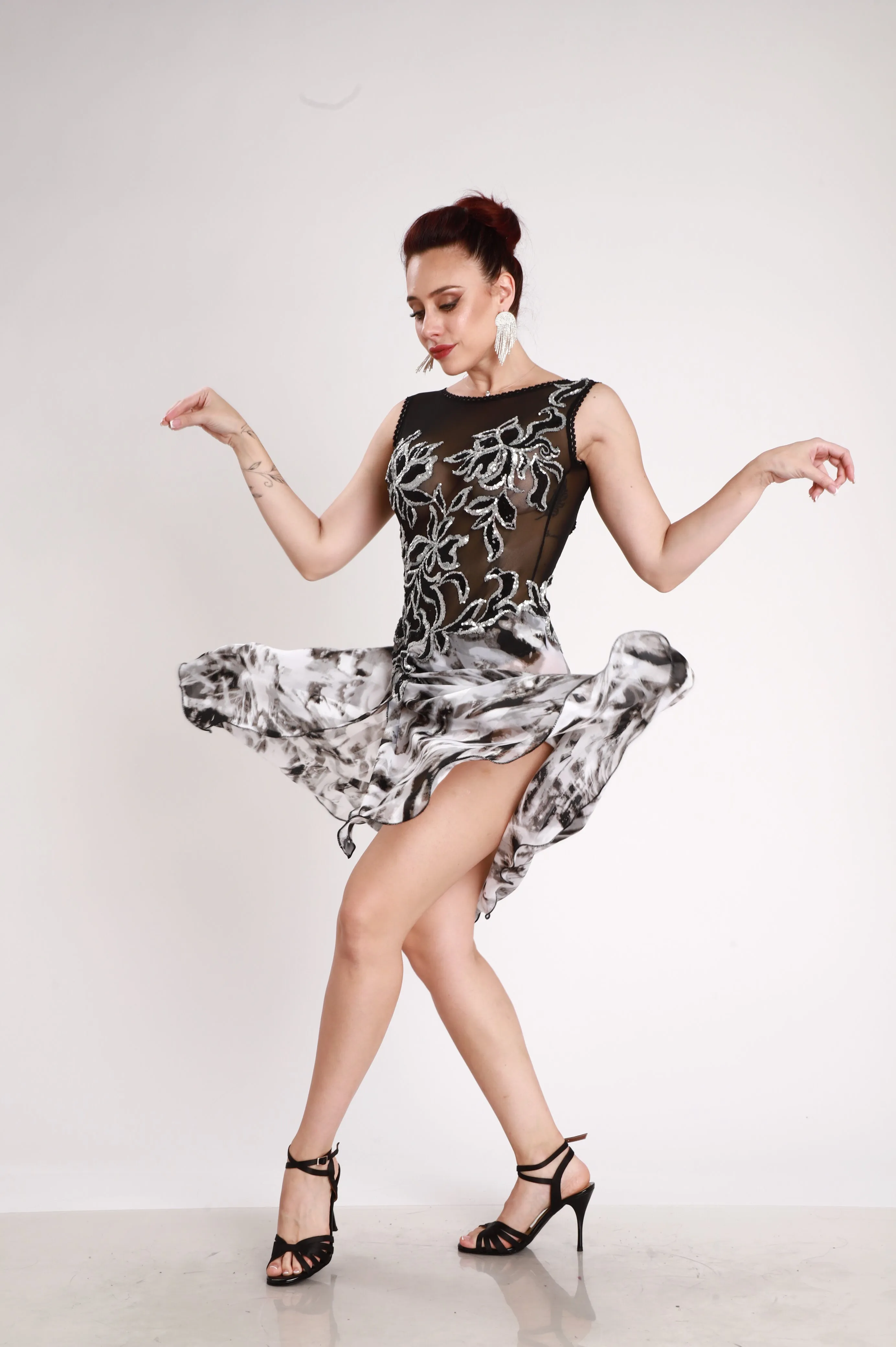 Vestido Tango Escenario SH1201