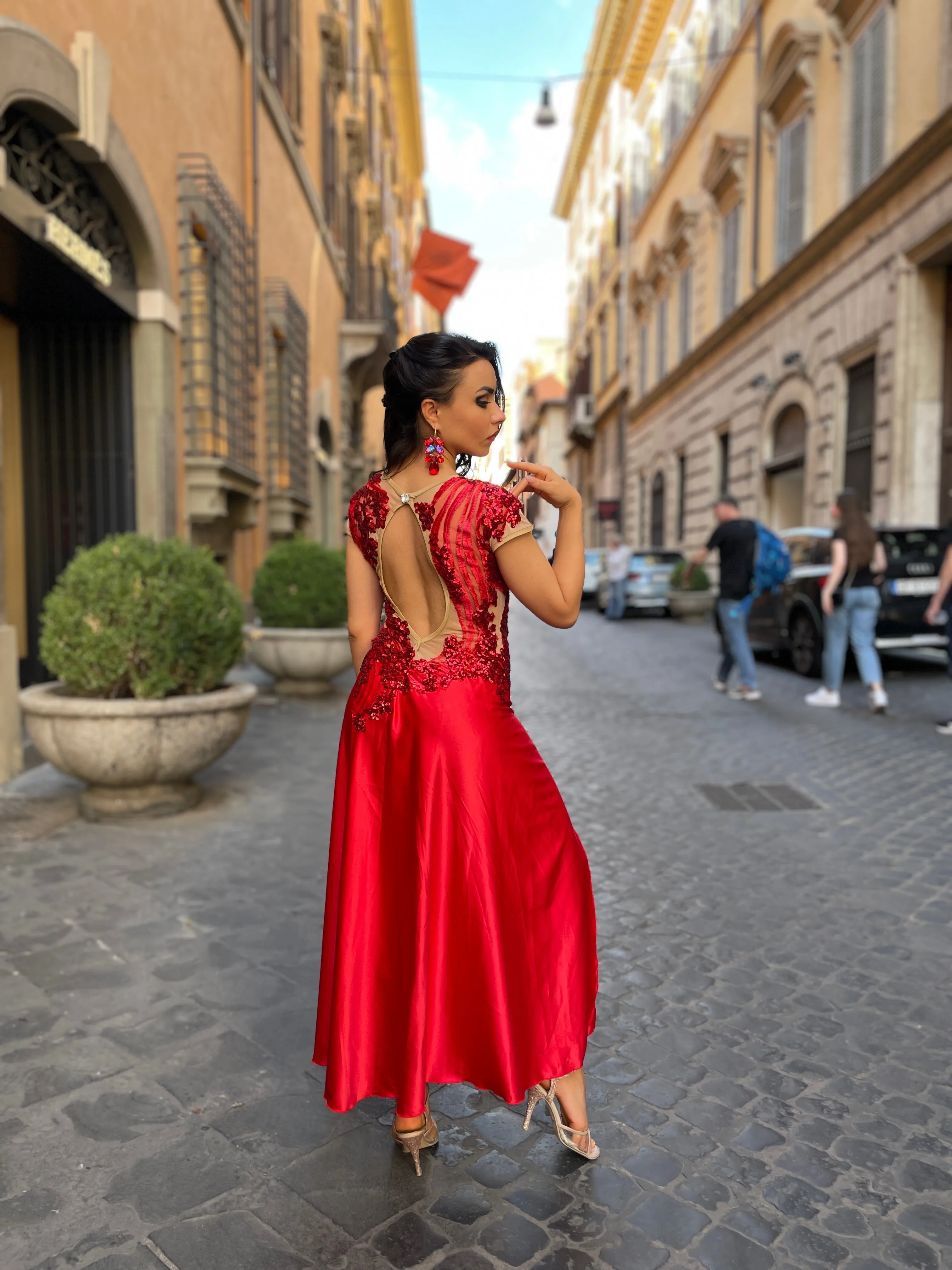 Vestido Tango Escenario SH1426
