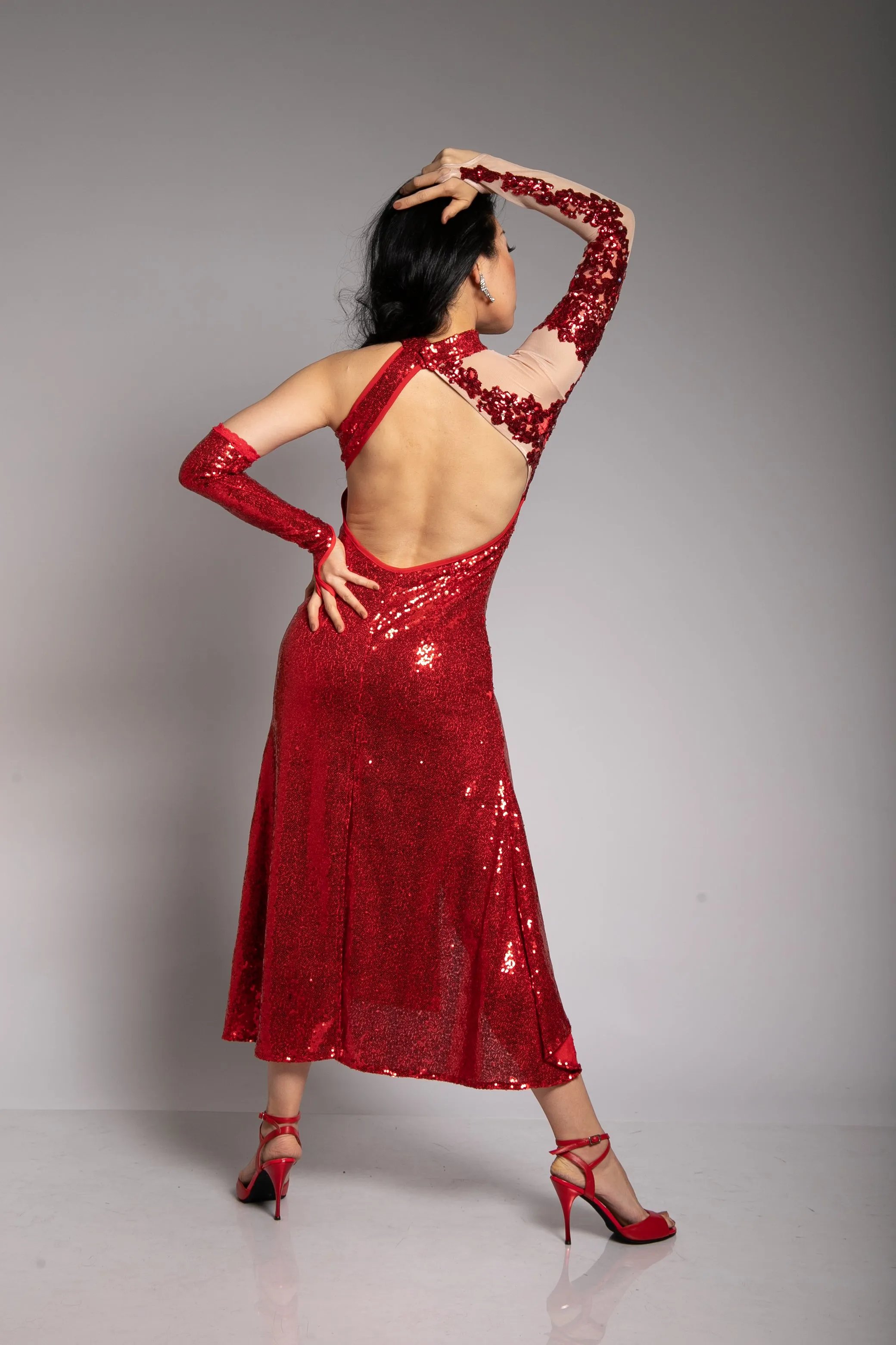 Vestido Tango Escenario SH814