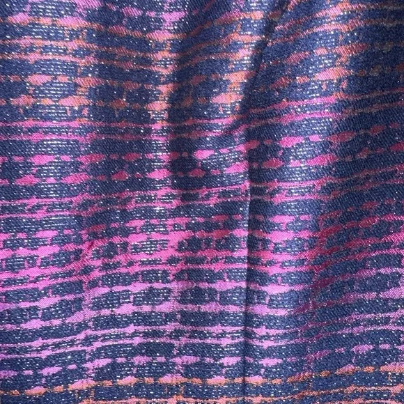 Vince Camuto Metallic Jacquard Fit Pink Dress
