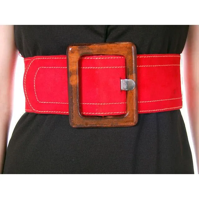 Vintage Geoffrey Beene  1970s Designer Dress Black Silk Halter Gown/ Red Silk Scarf