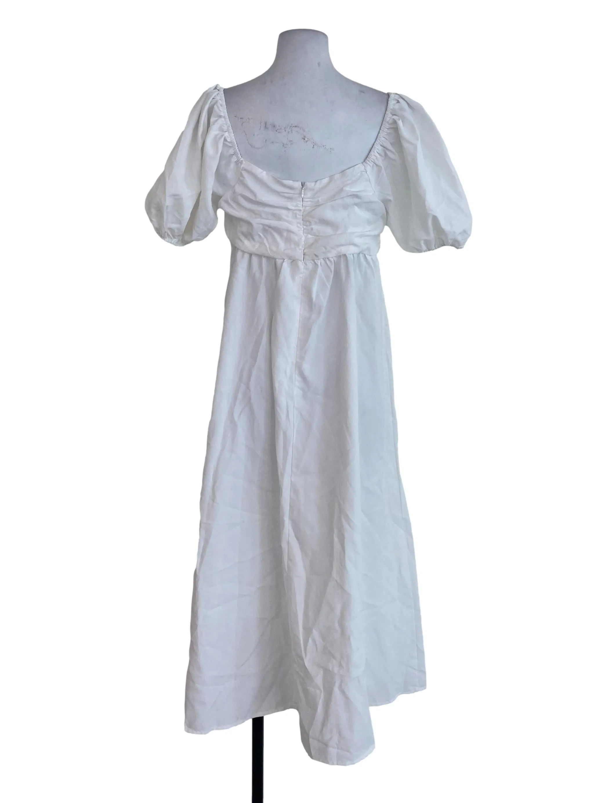 White Empire Dress