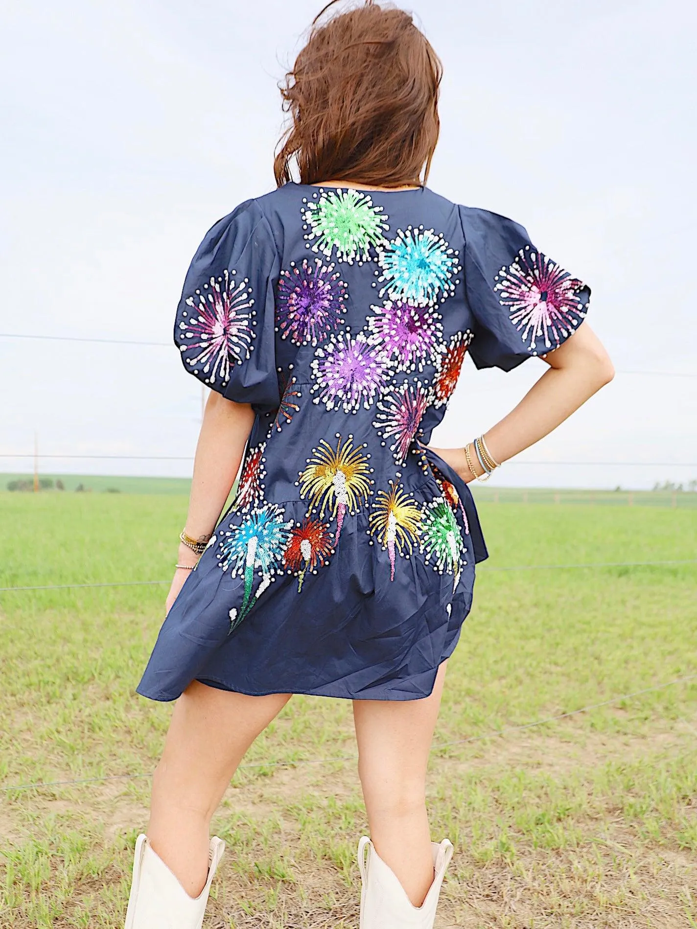 Wild and Free Sequin Dress