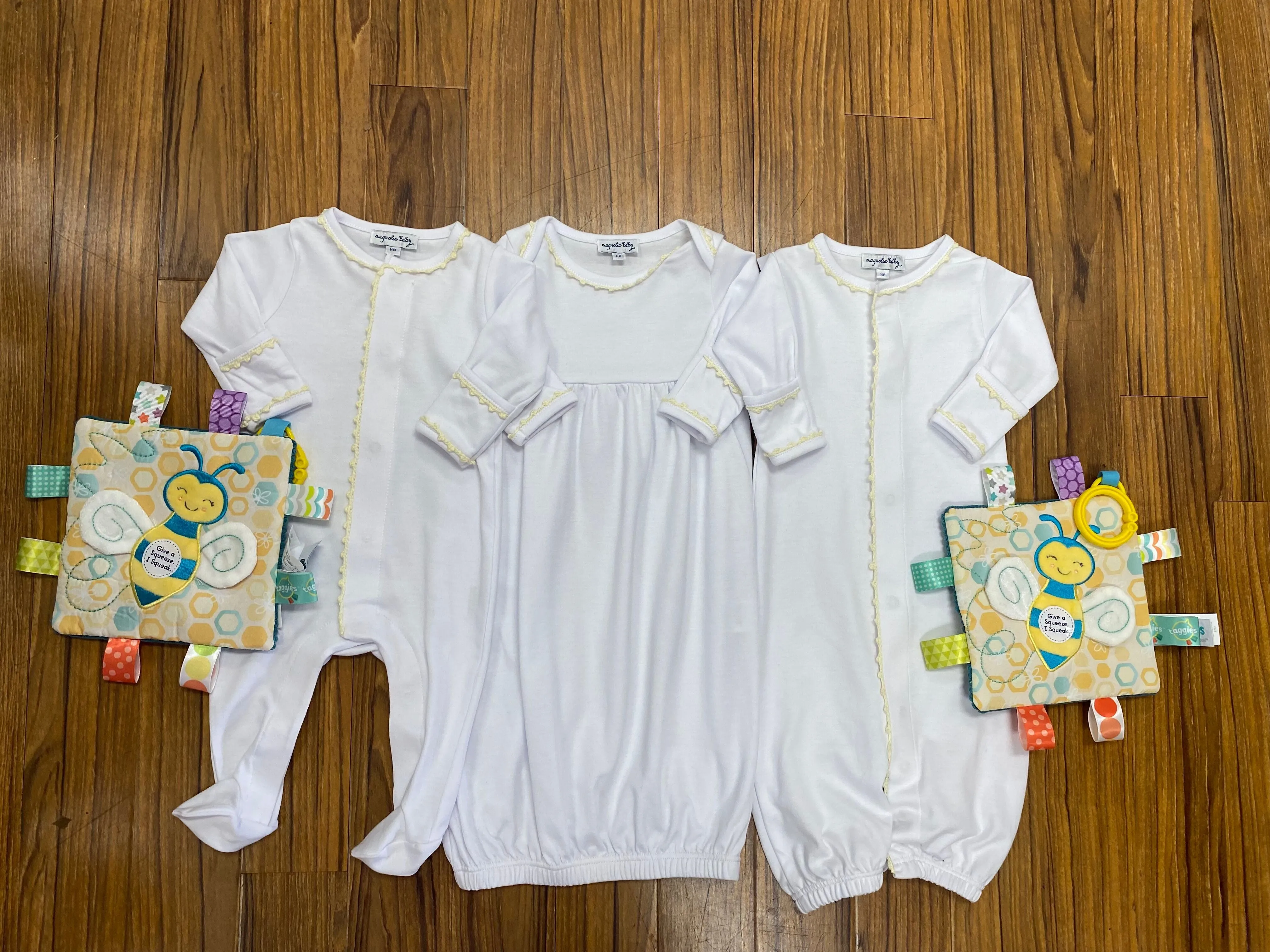 Yellow Baby Joy Embroidered Converter