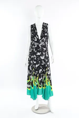 Zodiac Flames Dress